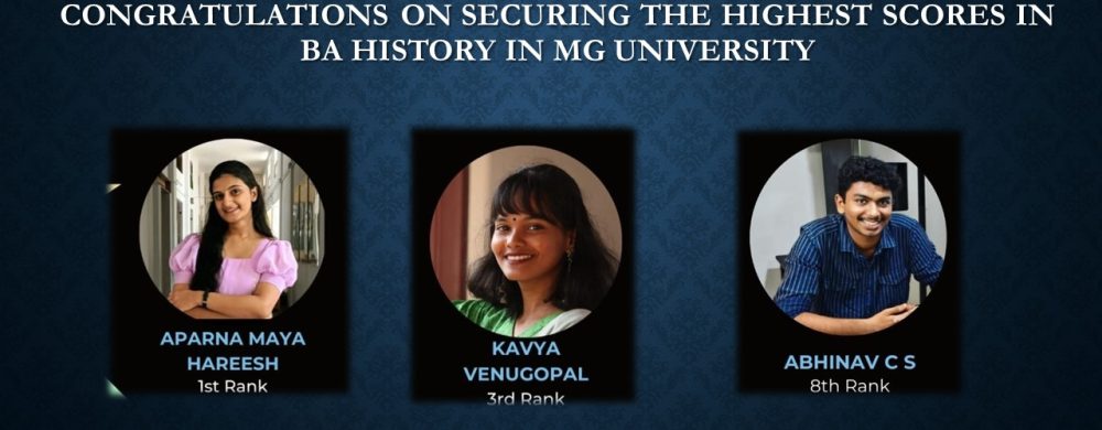 MG University Rank Holders